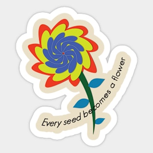 Grow! Sticker